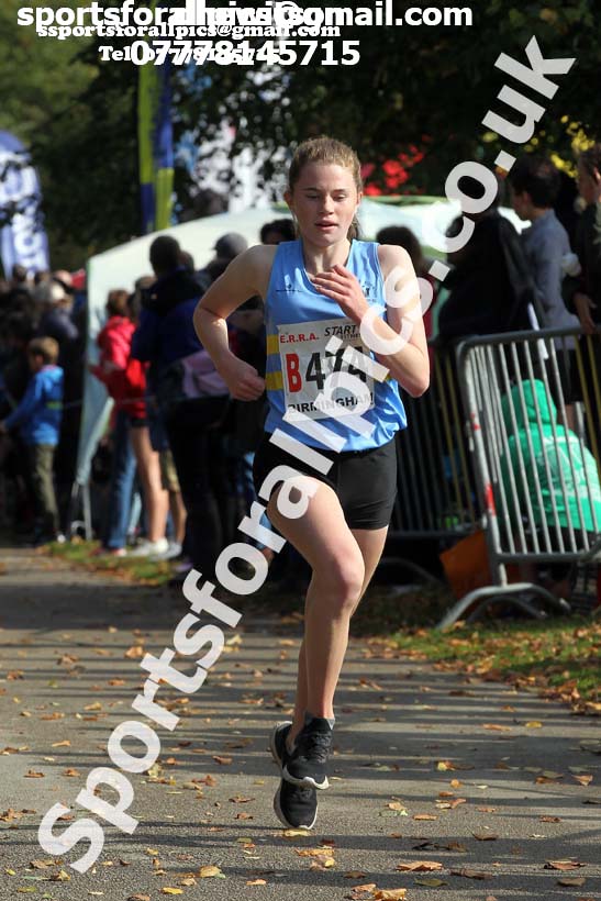 Girls under-15 3 stage road relay, 2019 ERRA 6 and 4 Stage Relay and Young Athletes.  Photo: David T. Hewitson/Sports for All Pics